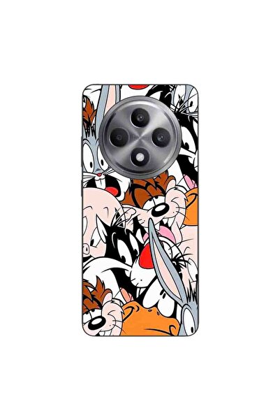 OEM Husa compatibila cu Oppo Reno12 FS Silicon Gel Tpu Model Looney Tunes