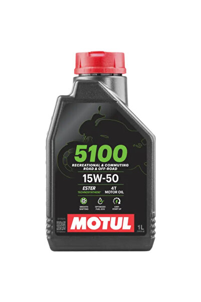 Motul MOTOSİKLET 5100 15W50 4T 12X1L MOTOR YAĞI