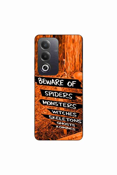 OEM Husa compatibila cu Oppo A80 Silicon Gel Tpu Model Halloween Beware Signs