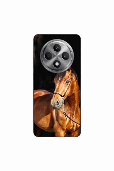 OEM Husa compatibila cu Oppo Reno12 FS Silicon Gel Tpu Model Cal pe Fundal Negru