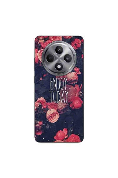 OEM Husa compatibila cu Oppo Reno12 FS Silicon Gel Tpu Model Enjoy Today