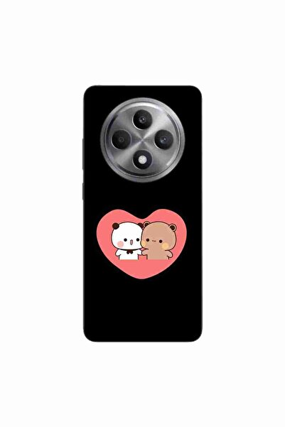 OEM Husa compatibila cu Oppo Reno12 FS Silicon Gel Tpu Model Bubu Dudu In Heart