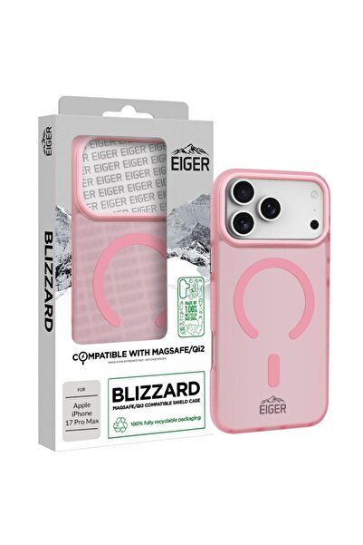 EIGER Blizzard Magsafe GRS iPhone 17 Pro Max case Pink