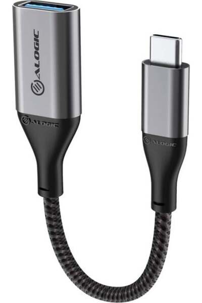 Alogic Adaptor USB-C 3.1 Super la USB-A gri