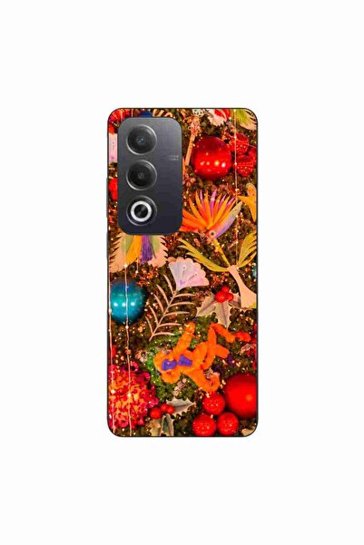 OEM Husa compatibila cu Oppo A80 Silicon Gel Tpu Model Craciun Decor Brad Vin...