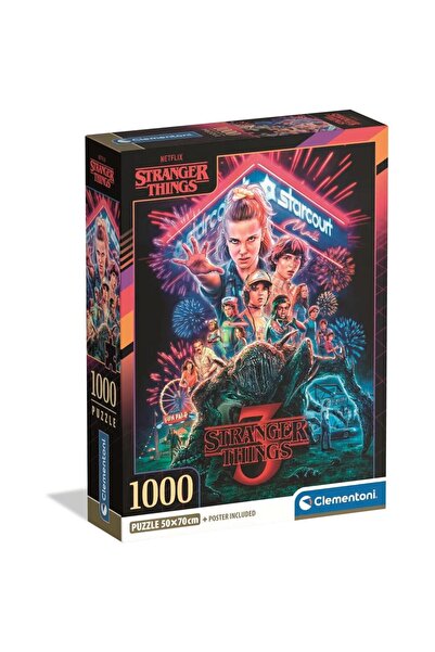 CLEMENTONI Puzzle 1000 Netflix Stranger Things