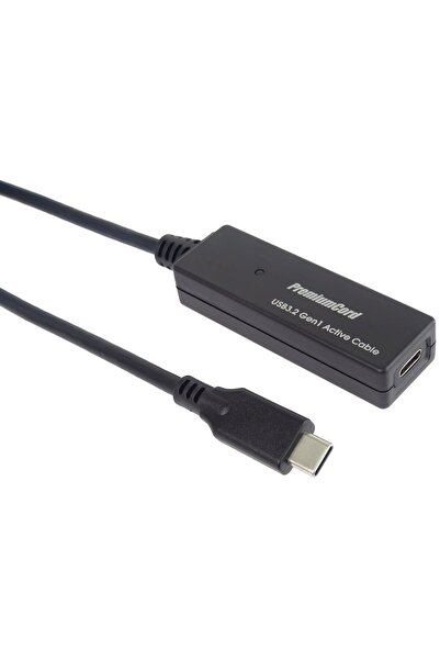 PremiumCord Repetor USB-C, cablu prelungitor tată-mamă, 5Gbps, 5m