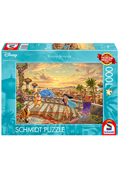 Schmidt Spiele Puzzle PQ 1000 Disney: D≈ºasmina și Alady G3
