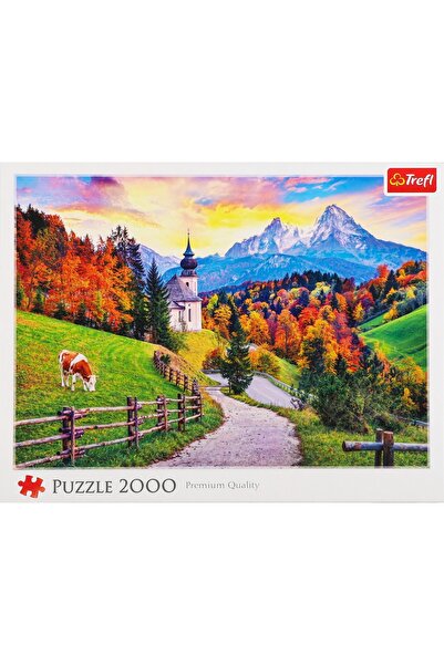 Trefl Puzzle 2000 Alpii Bawarski ai toamnei