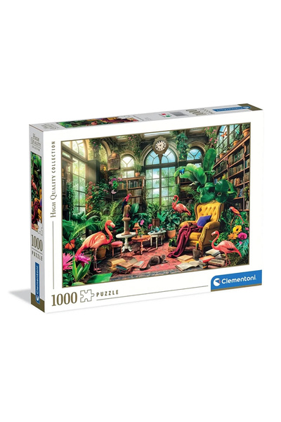 CLEMENTONI Puzzle 1000 HQ Biblioteca Serei