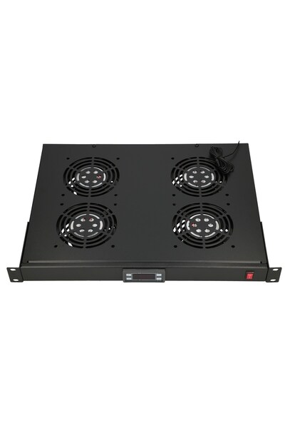 Extralink PANOU DE VENTILAȚIE PENTRU RACK DE 19 " (4 VENTILATOARE)