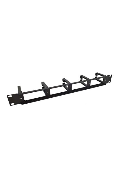 EQUIP Sistem de gestionare a cablurilor de 19 inch, 5 inele din plastic, plas...