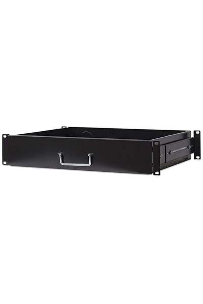 Intellinet Sertar de 19 inch, 350mm, 2HE, extensibil adânc, negru