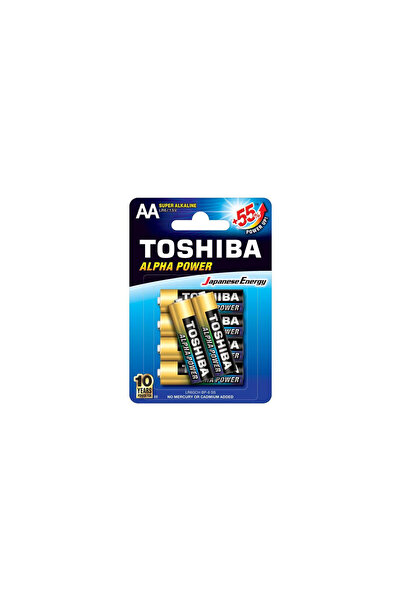 Toshiba Baterie alcalină LR6 / AA 1,5V ALPHA POWER /6 buc./