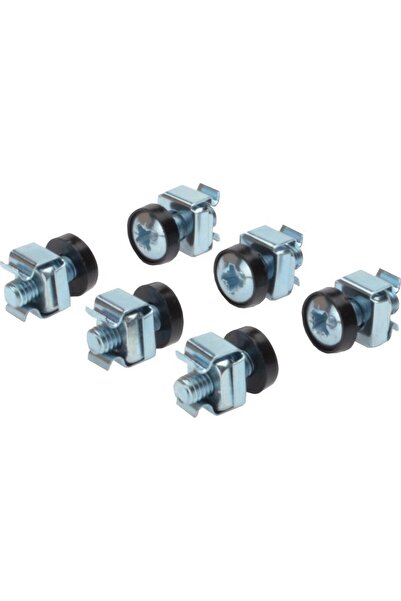 PremiumCord Sada mont√ ° ≈æn√≠ pentru rack, 50x ≈ ° roub M6, 50x piuliță, 50x...