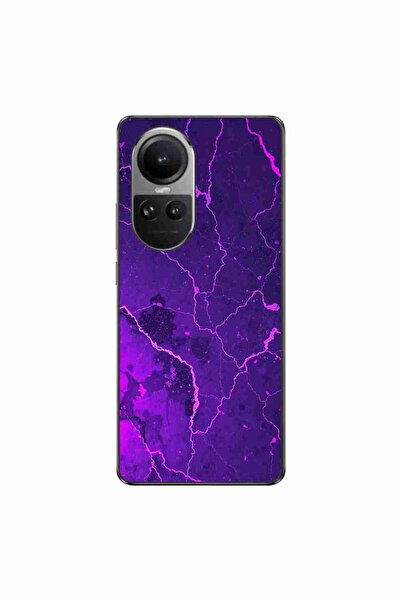 OEM Husa compatibila cu Oppo Reno10 5G Silicon Gel Tpu Model Ultraviolet Marb...