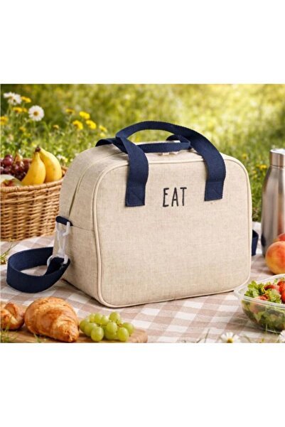 Cumpara-Istet Geantă termoizolantă din in bej 29 x 15 x 24 cm - 10 L