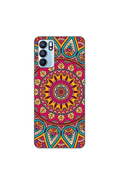 OEM Θήκη συμβατή με Oppo Reno6 5G Σιλικόνης Gel TPU με Ζωηρό Σχέδιο Μάνταλα