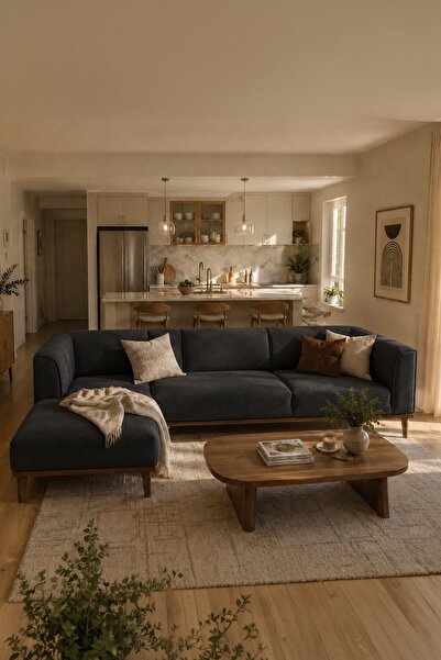İYENA HOME LİVİNG Köşe Koltuk Pierro Modern Köşe Koltuk Takımı