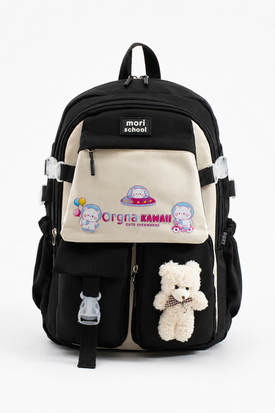 Mori School Bag Кавай ученическа чанта в корейски стил от водоустойчив габард...