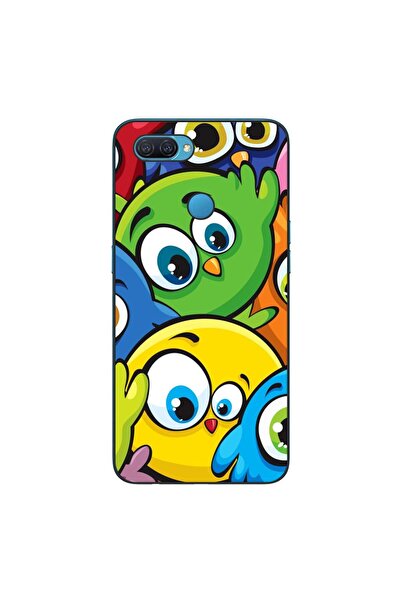 OEM Husa compatibila cu Oppo A12 Silicon Gel Tpu Model Bufnite Colorate