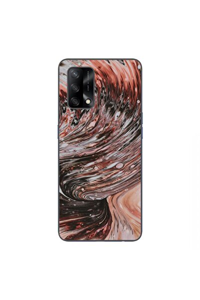 OEM Husa compatibila cu Oppo A74 4G Silicon Gel Tpu Model Copper Stream