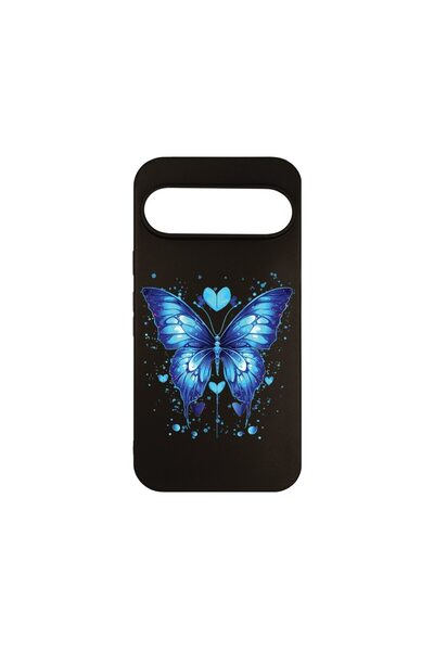 bestcase Θήκη για Google Pixel 9, BestCase® Λεπτή Σιλικόνη 0.8MM, Μπλε Πεταλο...