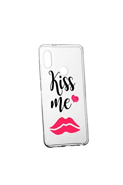 bestcase Husa Silicon, Transparent, Slim, Kiss Me, 103, Huawei P20 Lite