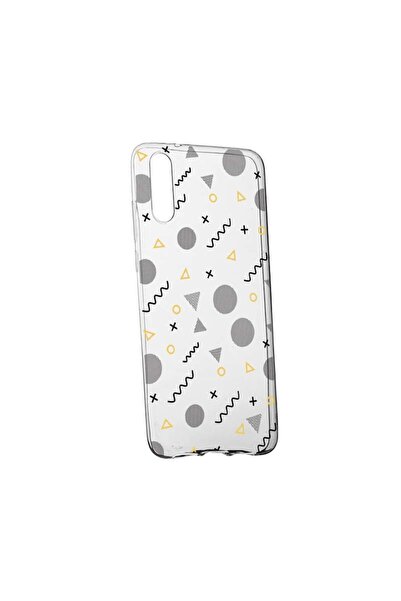 bestcase Θήκη σιλικόνης, Διαφανής, Λεπτή, Αφηρημένη, Huawei P20 Plus