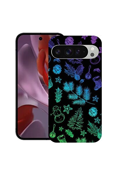 bestcase ¬Æ Husa pentru Google Pixel 9 Pro XL, Xmas Pattern, Slim Silicon 0.8...