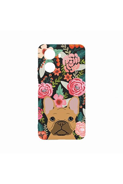 bestcase Θήκη, Συμβατή με Huawei Nova 10 SE, Σχέδιο Σκύλος και Λουλούδια, Ανθ...