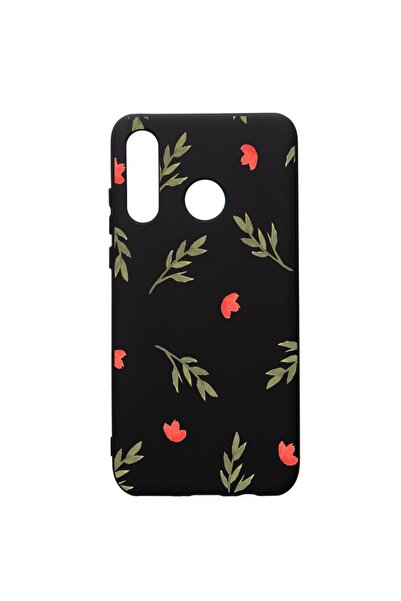bestcase Husa de protectie Huawei P30 Lite, Flowers, silicon, cu interiorul d...