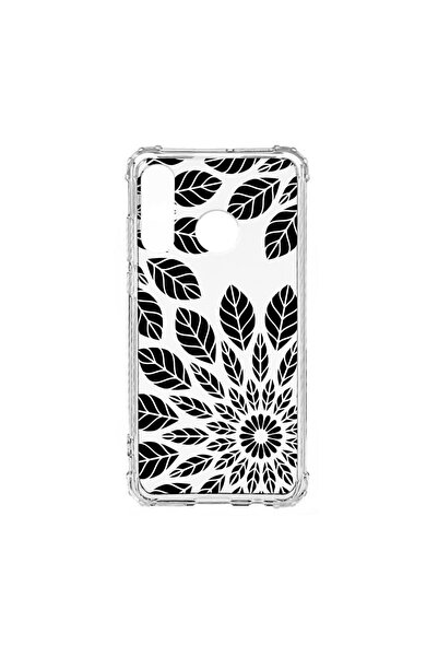 bestcase Husă Antișoc din Silicon Compatibilă cu Huawei P30 Lite, Model Flora...