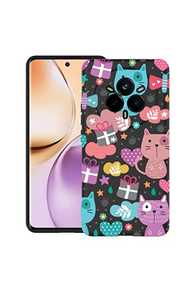 bestcase Husă pentru Realme 14 Pro 5G, Pisică Drăguță, Silicon Subțire 0.8MM,...