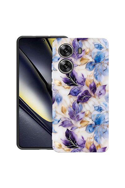 bestcase ¬Æ Husa TPU Ultra Slim Compatibila cu Poco X7 Pro 5G, Floral - Aesth...