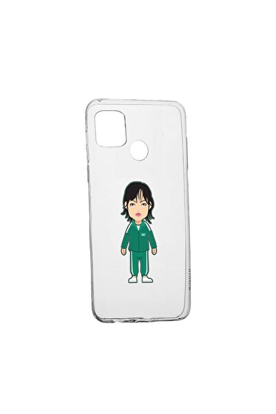 bestcase Husa Silicon Compatibila cu Realme C21, Squid Game - Gamer 067, rezi...