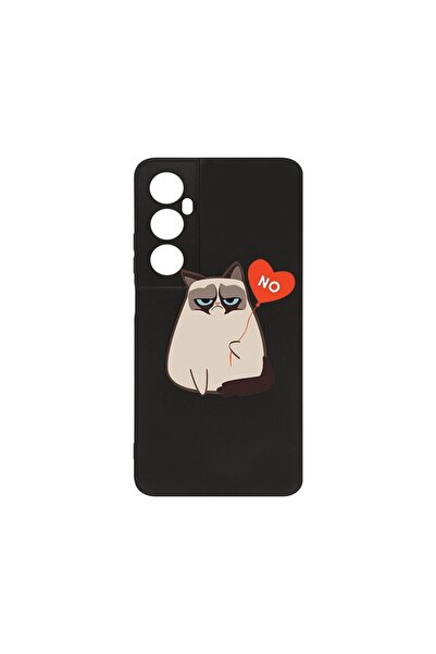 bestcase ¬Æ Husa Slim SIlicon 0.8MM, Compatibila Cu Realme C65, Meme - Grumpy...
