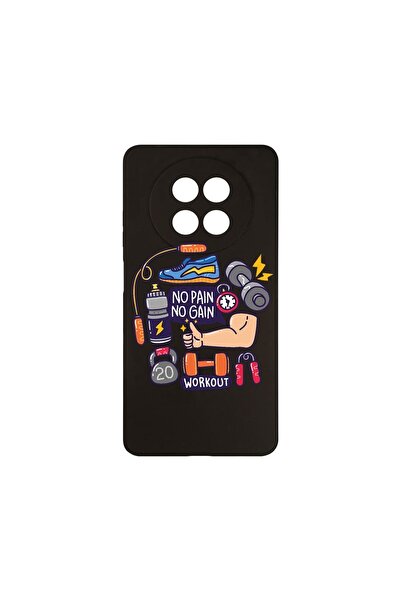 bestcase ¬Æ Husa Slim SIlicon 0.8MM, Compatibila Cu Realme 12 5G, No Pain No ...