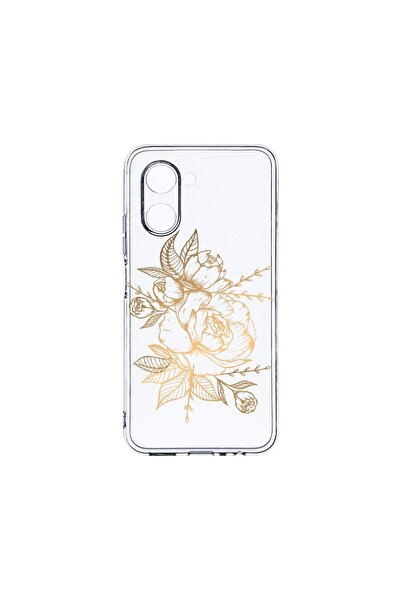 bestcase Husa BestCase¬Æ Clear Silicon 2MM, Compatibila Cu Realme C33, Golden...