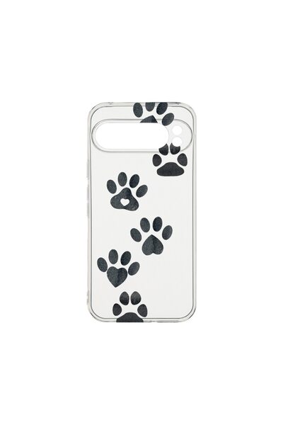 bestcase ¬Æ Husa Clear Silicon 2MM, Compatibila Cu Google Pixel 9 Pro XL, Dog...
