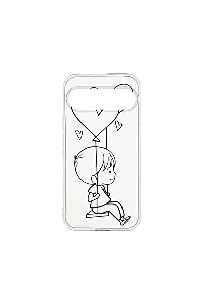 bestcase Husă transparentă din silicon de 2MM, compatibilă cu Google Pixel 9 ...