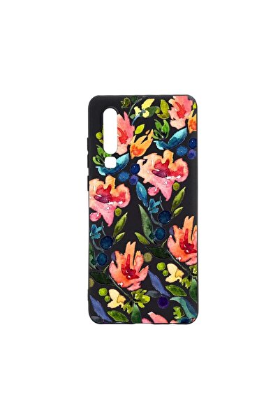 bestcase Husa Huawei P30, Happy Flowers, rezistenta la uzura, anti-alunecare,...