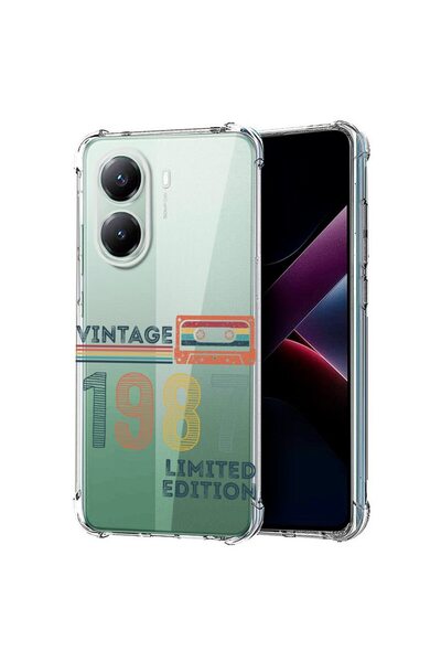 bestcase ¬Æ Husa Anti Shock Pentru Poco X7 Pro, Limited Edition 1987 - Vintag...