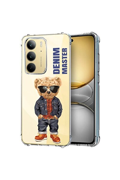 bestcase ¬Æ Husa pentru Realme C75, Anti Shock 1.5MM, Denim Master - Teddy Be...