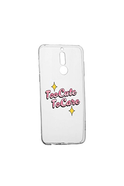 bestcase Husa de protectie cu mesaj Too Cute, pentru Huawei Mate 10 Lite, rez...