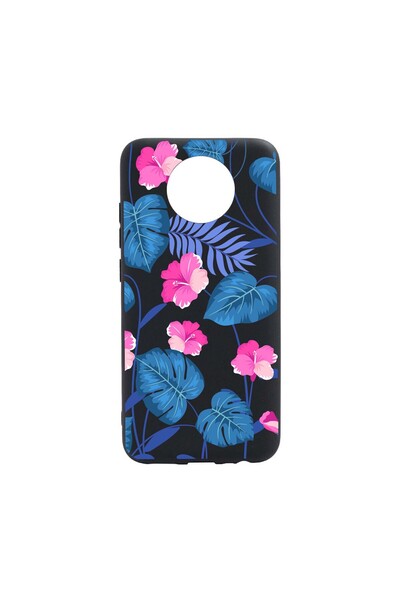 bestcase Husa Silicon Compatibila Cu Nokia C20, Tropical, rezistenta la uzura...