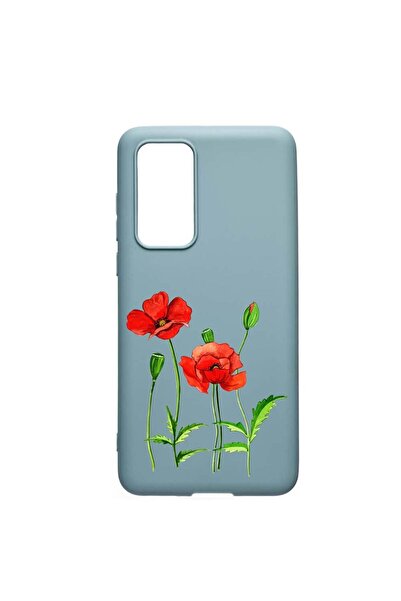 bestcase Husa Huawei P40, Flowers, rezistenta la uzura, anti-alunecare, din s...
