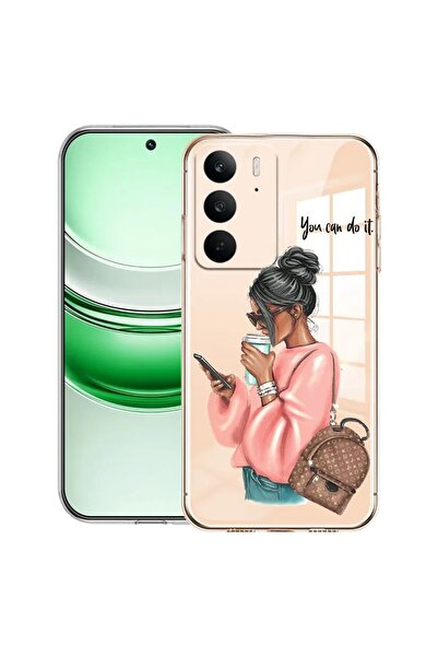 bestcase ¬Æ Husa Clear Silicon pentru Realme C71, Shopping Girl, 2041144 T 962
