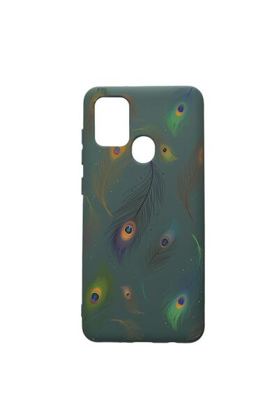 bestcase Husa Premium Silicon Compatibila Cu Huawei P Smart 2020, Peacock, cu...
