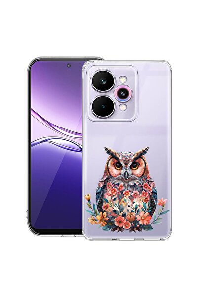 bestcase ¬Æ Husa Clear Slim Silicon Compatibila cu Realme 15 / 15 Pro, OWL, 3...